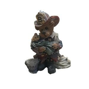 Vintage Boyds Bears 1996 Elliot The Hero Fireman Figurine